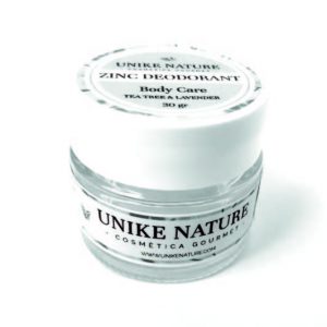 Desodorante natural de Zinc