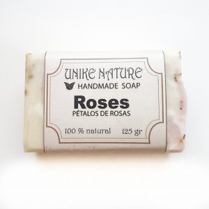 Jabón de pétalos de rosas